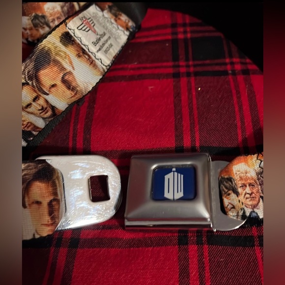 Buckle Down, Dr Who belt, adjustable, Tardis - Picture 2 of 3